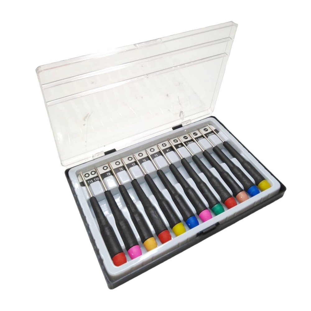 CACCIAVITI PRECISIONE TORX CROCE TAGLIO 12 CACCIAVITE GIRAVITE COFANETTO
